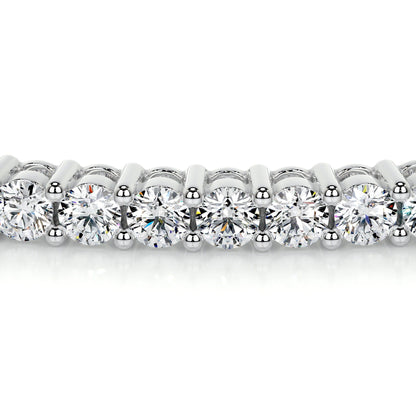2.5 TCW Round Lab Grown Diamond Bangle Bracelet