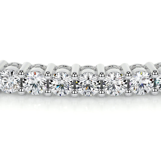 2.5 TCW Round Lab Grown Diamond Bangle Bracelet
