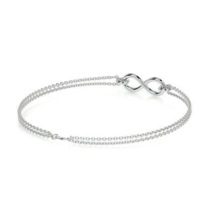 0.07 TCW Round Lab Grown Diamond Tennis Bracelet