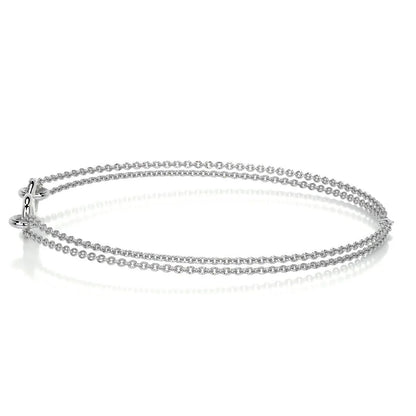 0.07 TCW Round Lab Grown Diamond Tennis Bracelet