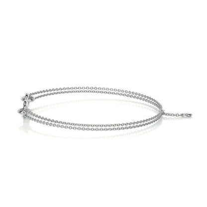 0.25 TCW Round Lab Grown Diamond Tennis Bracelet