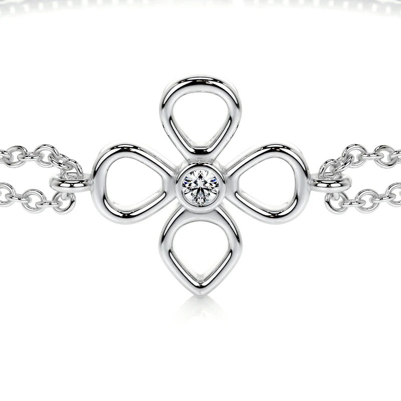 0.02 TCW Round Lab Grown Diamond Dolores Bracelet