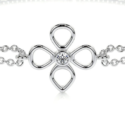 0.02 TCW Round Lab Grown Diamond Dolores Bracelet