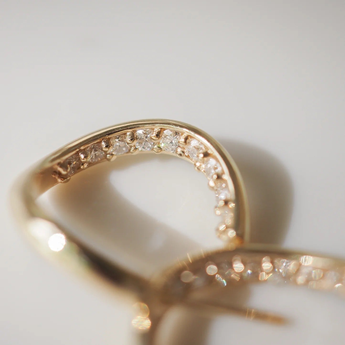 1 TCW Round Lab Grown Diamond Hoop Earrings