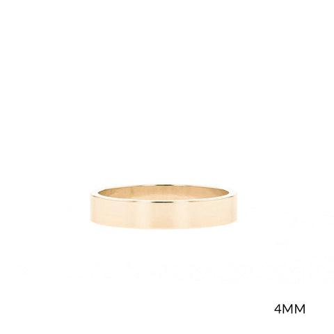 Satin-Finish Classic Yellow Gold Men's Band 6