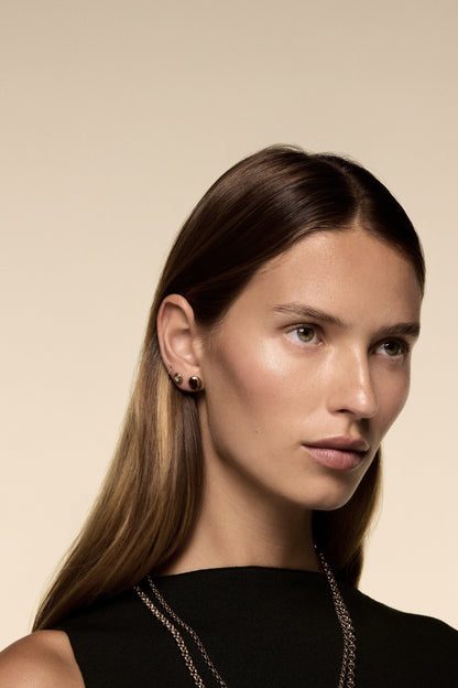Vivienne Large Oval Studs | 925 Sterling Silver