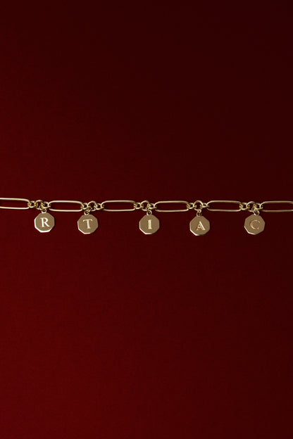 Lennox Letter Pendant | 925 Sterling Silver, Customise