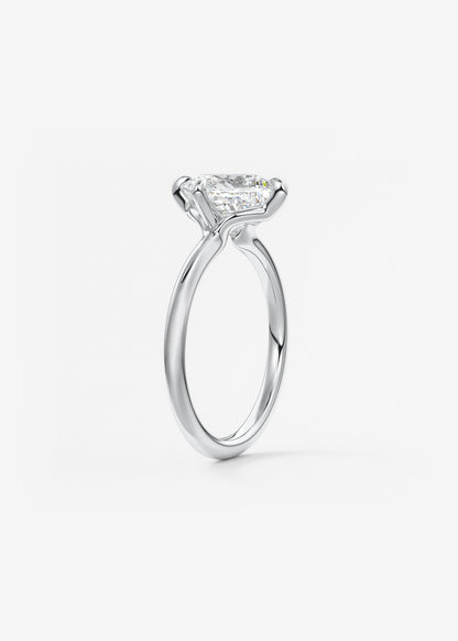 Princess East West Lab Grown Diamond Engagement Ring
