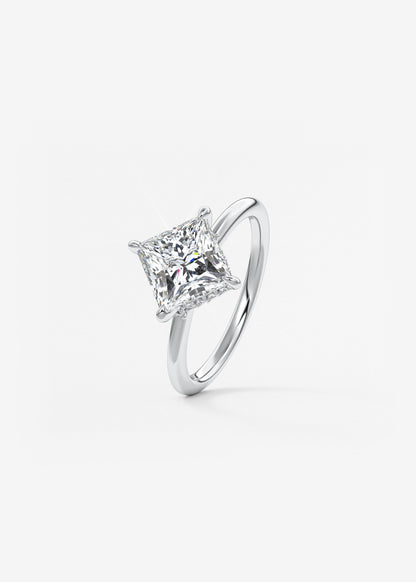 Princess East West Lab Grown Diamond Engagement Ring